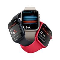 Refurbished Apple Watch SE 2022 GPS 44mm Zilver Gebruikt - thumbnail