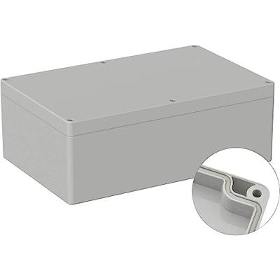 TRU COMPONENTS TC-9065540 Outdoorbehuizing 250 x 160 x 90 Polycarbonaat Grijs-wit (RAL 7035) 1 stuk(s)
