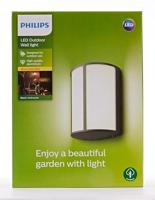 Philips LED Stock 164649316 LED-buitenlamp (wand) LED LED vast ingebouwd 6 W Antraciet - thumbnail