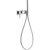 Douchekraan met handdouche Tres 3V | Inbouw | Mengkraan | Excl.Inbouwdeel | 3-weg | Rond | Chroom - thumbnail