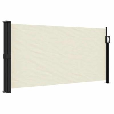 Windscherm uittrekbaar 100x500 cm crmekleurig Windscherm uittrekbaar 100x500 cm crmekleurig
