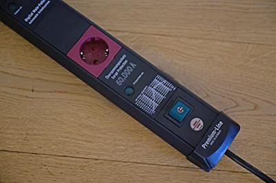 Brennenstuhl Premium-Line | ÜSS | 5 voudig | M-Follow | *DE* | zwart | 60kA/Filter | 3m | H05VV-F3G1.5 1951150500 Brennenstuhl Premium-Line | ÜSS | 5 voudig | M-Follow | *DE* | zwart | 60kA/Filter | 3m | H05VV-F3G1.5 1951150500