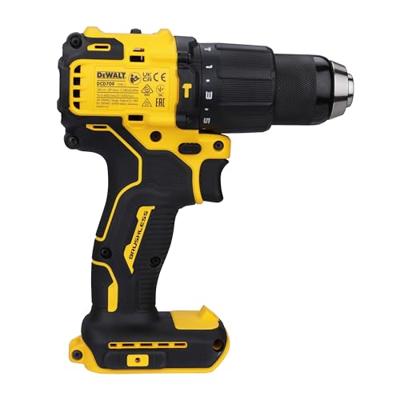 DeWalt DCD709NT Accu klopboormachine 18V Body | zonder accu&apos;s en lader in koffer - thumbnail