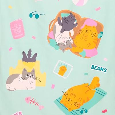 Beans & Co Katten Microvezel Strandhanddoek
