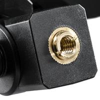 Walimex systeemflitshouder met geïntegreerde parapluhouder (draaibare flitsschoen, met 1/4 en 3/8 inch statiefsluiting) - thumbnail