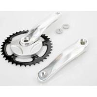 crankstel 38t 152 m disc alu zilver - thumbnail