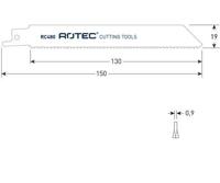 Rotec Reciprozaagblad rc490 bim 150mm (5st) - thumbnail