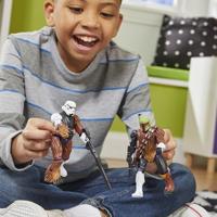 MixMashers Star Wars, aanpasbaar Boba Fett-beeldje om te mixen en matchen met accessoires - thumbnail
