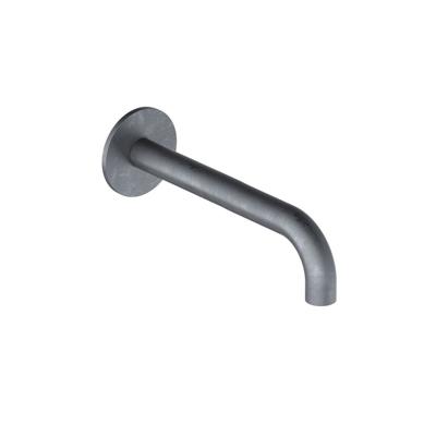 Wastafelkraan Uitloop Hotbath Cobber Rond 18 cm Verouderd IJzer