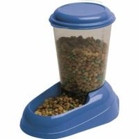 FERPLAST Dispenser Zenith 3L kunststof - 29,2x20,2x28,8 - Blauw - Hond en kat - thumbnail