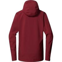 Haglofs Breeze Proof Hardshell Jas Dames Carmine Red L - thumbnail