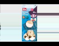 Stofknopen zonder matrijs 29mm goud - thumbnail