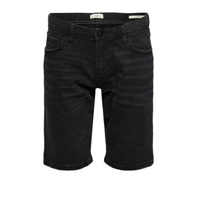 edc Men regular fit jeans short zwart