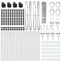 Weidehekwerk Zilver 50 x 0.8 m Gegalvaniseerd staal - thumbnail