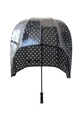 Stormparaplu Zwart met witte stippen / Replu