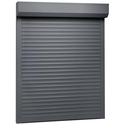 VidaXL Rolluik 130x140 cm aluminium antracietkleurig