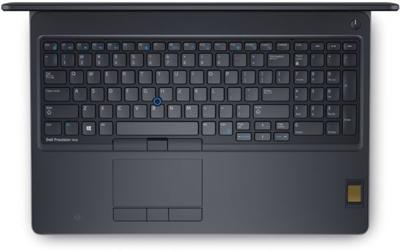 DELL Precision M7510 Mobiel werkstation 39,6 cm (15.6") Touchscreen Full HD Zesde generatie Intel® Core™ i7 16 GB DDR4-SDRAM 1000 GB HDD NVIDIA® Quadro® M2000M Windows 7 Professional Zwart