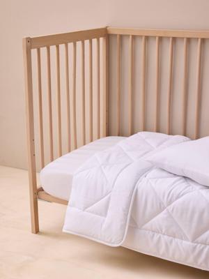 Babydekbed van microvezel, anti-huisstofmijt BI-OME NTL® wit