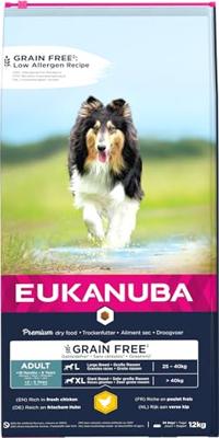 Eukanuba Adult Large kip graanvrij hondenvoer 2 x 12 kg