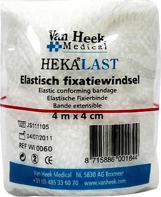 Hekalast Elastisch windsel 4m x 4cm 1 Stuks Hekalast Elastisch windsel 4m x 4cm 1 Stuks