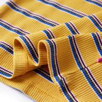 Kindershirt met lange mouwen gestreept 92 okerkleurig - thumbnail