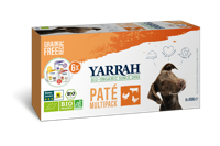 YARRAH ORGANIC HOND MULTIPACK PATE KALKOEN / KIP / RUND 6X150 GR - thumbnail