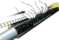 HellermannTyton 450-20000 RMS-43/10-250-POX-BK Verbindingsmof zonder schroefverbinder Kabel-Ø: 15 - 35 mm Inhoud: 1 set(s) - thumbnail