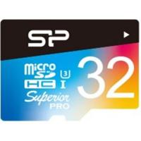 Silicon Power Micro SDHC card Superior Pro 32GB met adapter - thumbnail