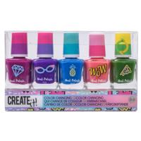 Create It! Nagellak Set Meisjes 5 Stuks - thumbnail