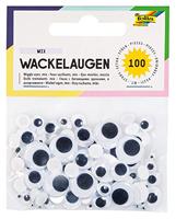 Wiebelogen folia 100 stuks 6 formaten wit - thumbnail