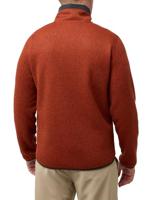 Jack wolfskin Kaminfeuer Fleece Heren Intense Rust M - thumbnail