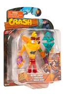 Crash Bandicoot - Retro Crash with Ika Ika Mask Figure - thumbnail