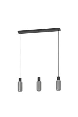 Eglo 3-lichts hanglampMajone zwart - 901005