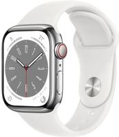 Apple Watch Series 8 41mm Cellular Stainless Steel (Simlockvrij) / SV - thumbnail