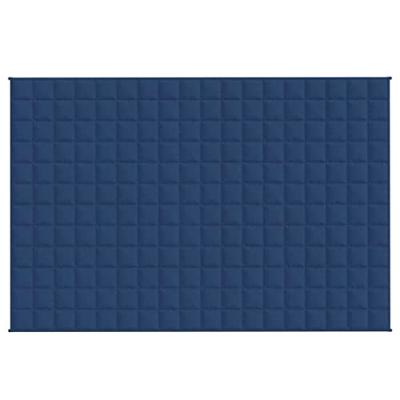 Verzwaringsdeken 137x200 cm 10 kg stof blauw Verzwaringsdeken 137x200 cm 10 kg stof blauw