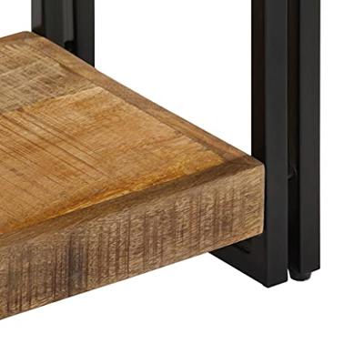 Tv-meubel 90x30x40 cm massief mangohout