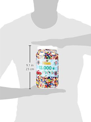 Hama strijkkralen in pot mix standaard (00), 13.000st.