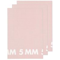 HEMA Schriften A4 - Geruit 5 Mm - 3 Stuks - thumbnail