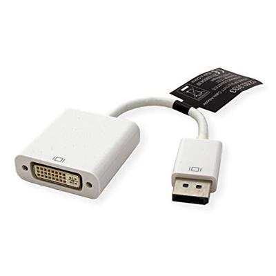 ROLINE DisplayPort/DVI Adapter, DP Male - DVI Female