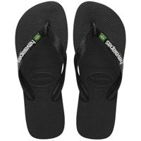 Havaianas Brasil Logo Slipper Black/Black 33/34 - thumbnail