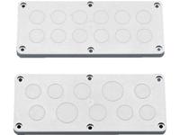 Rittal KL invoerplaat sparing kast/lessenaar, kunststof, (bxhxd) 221x90x15mm - thumbnail