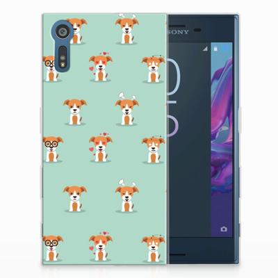 Sony Xperia XZs | XZ TPU Hoesje Pups Sony Xperia XZs | XZ TPU Hoesje Pups