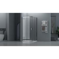 Adema Dawn Douchecabine - 80x80x185cm - vierkant - chroom SW1381736 - thumbnail