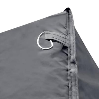 Partytent pop-up inklapbaar met zijwanden 3x6 m antraciet