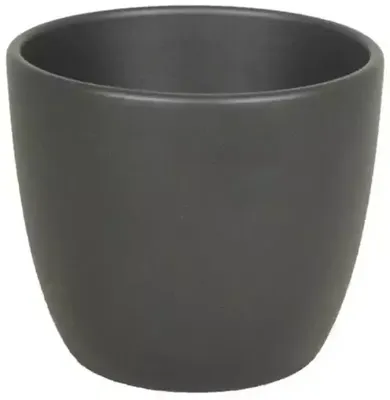 Floran bloempot boule 17,5x15 cm antraciet mat Floran bloempot boule 17,5x15 cm antraciet mat