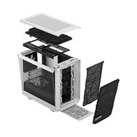 Fractal Design Meshify 2 Nano Mini-tower PC-behuizing Wit Zijvenster - thumbnail