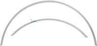 Curana spatbordset "clite" fender set c-lite,28",30mm,sil. - thumbnail