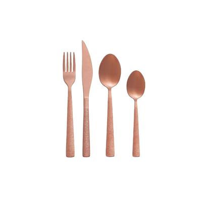 Buccan - Bestekset - Florence - 24 delig - Rosegoud