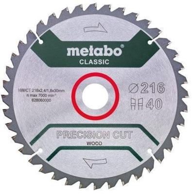 Metabo Accessoires cirkelzaagblad | precision cut classic | 305x30mm | z56 wz 5° neg/b - 628657000