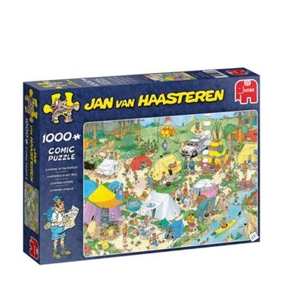 Jumbo legpuzzel Jan van Haasteren Kamperen in het Bos 1000 st.